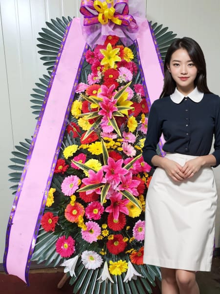 더베뉴지서울 3단화환 기본형
